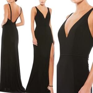 Mac Duggal Black Maxi Dress